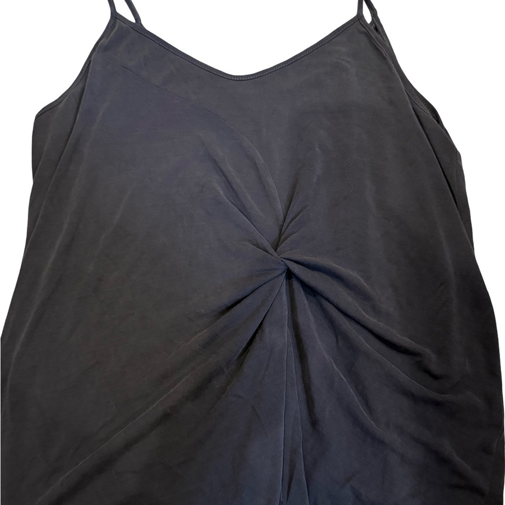 Umgee‎ Black Ruched Camisole Top
